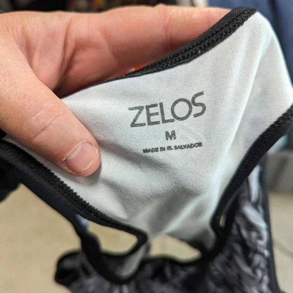 Zelos Palm Leaf Sports Top - Picture 2 of 3